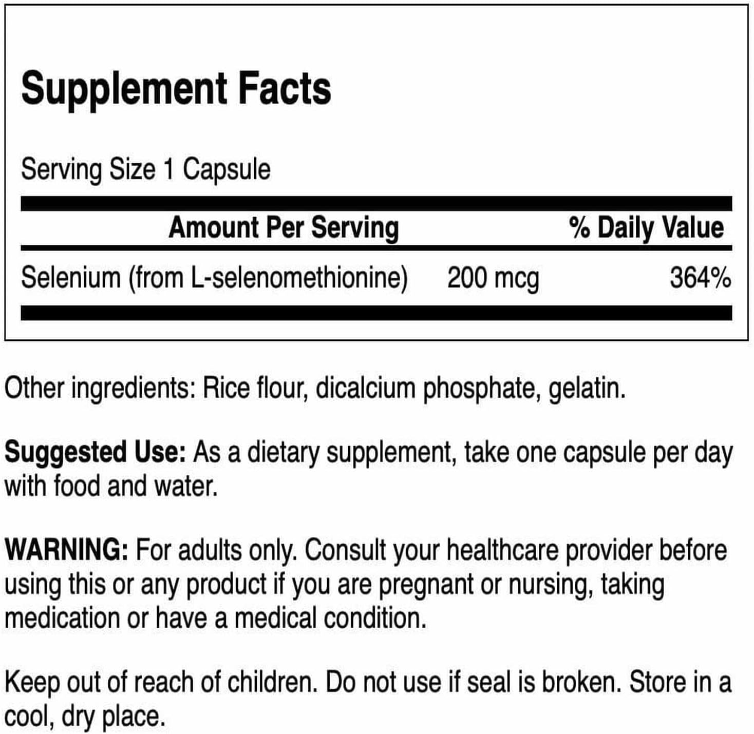 SeMSC Seleeni, 200 mcg - 120 kapselia - Image 2