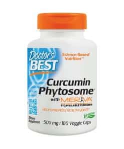 Doctor's Best - Curcumin Phytosome with Meriva 500mg - 180 vcaps