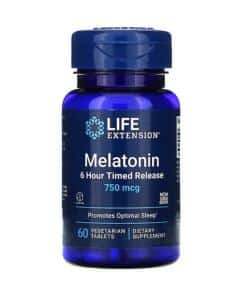 Life Extension - Melatonin 6 Hour Timed Release