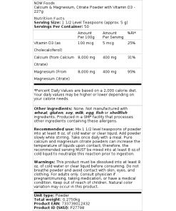 NOW Foods - Calcium & Magnesium