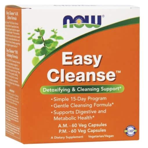 NOW Foods - Easy Cleanse 60 + 60 vcaps