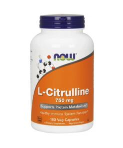 NOW Foods - L-Citrulline 750mg - 180 vcaps