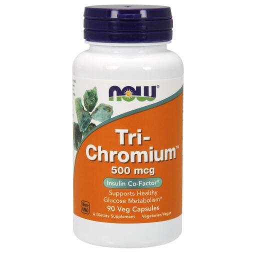 NOW Foods - Tri-Chromium 500mcg - 90 vcaps