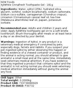 XyliWhite, Cinnafresh hammastahna geeli - 181 g - Image 2