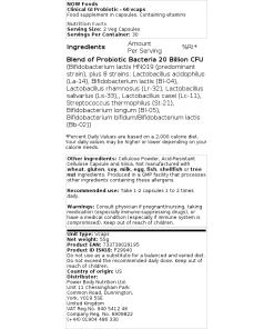 Kliininen GI-probiootti - 60 kasviperäistä kapselia - Image 2