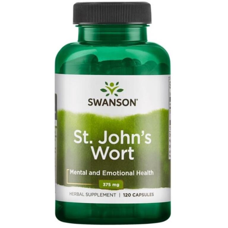 Swanson - St. John's Wort 375mg - 120 caps