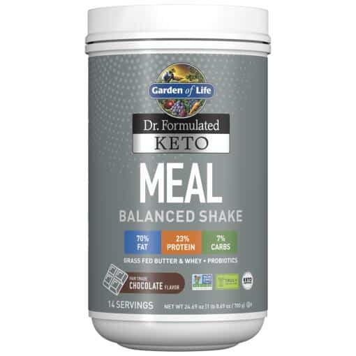 Dr. Formuleret Keto Meal Balanced Shake Chokolade 24
