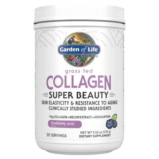 Grass Fed Collagen Super Beauty Blueberry Acai 9