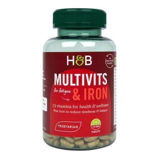 Multivits & Iron - 240 tabs (EAN 5059604473517)