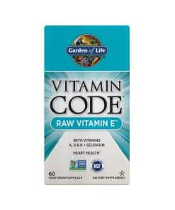 Vitamin Code Rå Vitamin E 60 kapsler