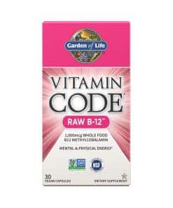 Vitamin Code Raw B-12 1.000mcg kapsler