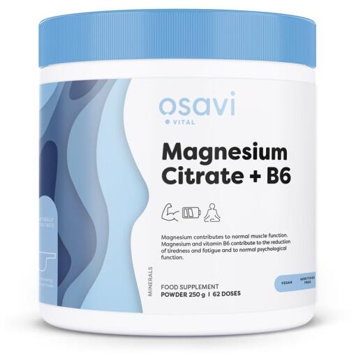 Magnesium Citrate + B6 - 250g