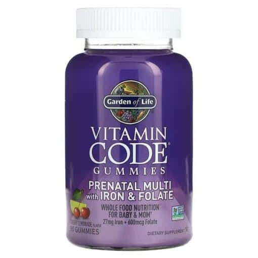 Vitamin Code Prenatal Multi with Iron & Folate Gummies