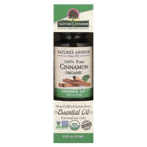 100% Pure Cinnamon Organic Essential Oil - 15 ml.
