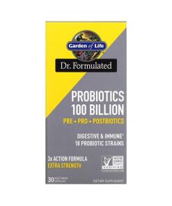 Dr. Formulated Probiootit 100 miljardia - 30 kapselia