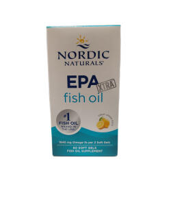 EPA Xtra Kalaöljy, 1640mg Sitruuna - 60 kapselia
