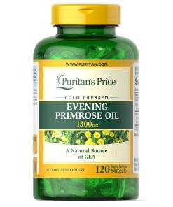 Puritan's Pride - Aftersiemenöljy, 1300 mg - 120 pehmeää gelatiinikapselia