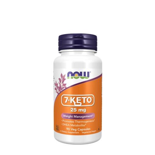 NOW - Now Foods - 7-KETO 25 mg (90 Veg Capsules)
