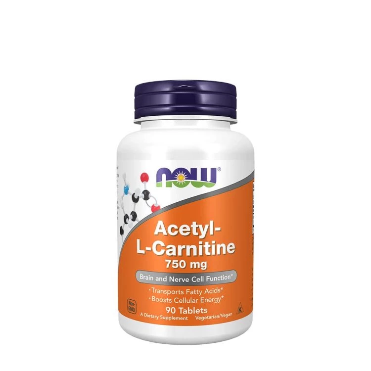 NOW Foods - Asetyyli-L-karnitiini 750 mg
