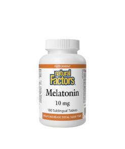 Natural Factors - Natural Factors Melatonin 10 mg (180 Tablets
