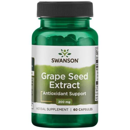 SWANSON Grapeseed extract 60kaps