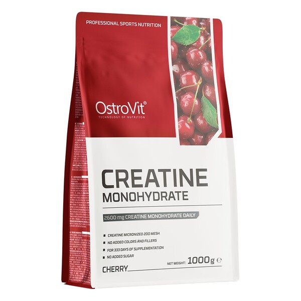 OstroVit - Kreatiinimonohydraatti, Kirsikka - 1000 g