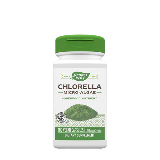 Natures Way Chlorella (100 Capsules)