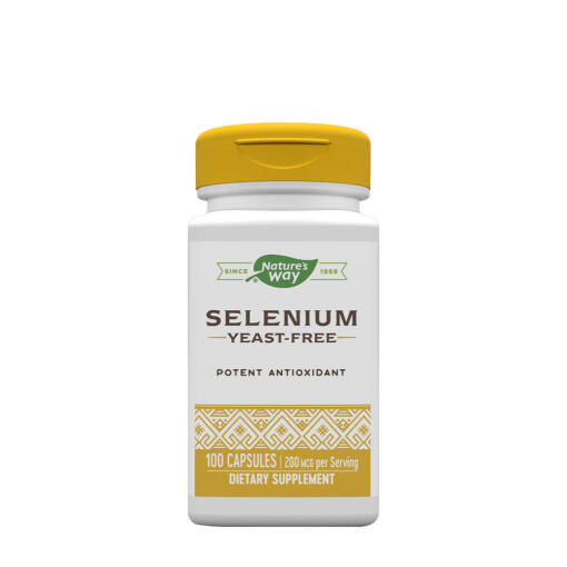 Natures Way Selenium (100 Capsules)
