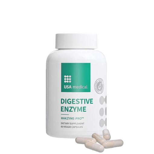 USA medical Digestive Enzyme (60 Capsules)