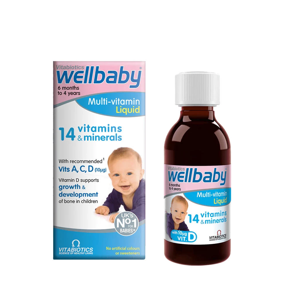 Vitabiotics - Wellbaby Monivitamiinijuoma (150 ml)