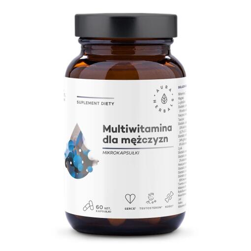 AURA HERBALS Multivitamin for men (60 caps)