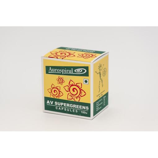AUROSPIRUL AV Supergreens (100 caps)