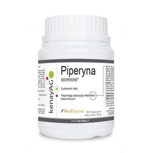 KENAY Piperine BIOPERINE black pepper extract (300 caps)