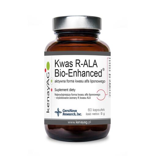 KENAY R-Lipoic Acid (R-ALA) Bio-Enhanced (60 caps)
