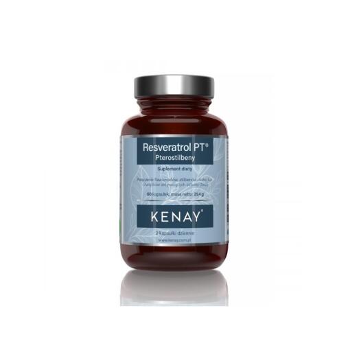 KENAY Resveratrol PTTM Pterostilbeny (60 caps)