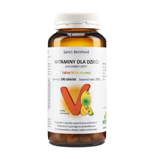 KRAUTERHAUS SANCT BERNHARD Children Vitamin (240 tabs)