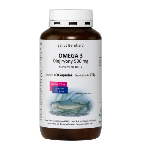 KRAUTERHAUS SANCT BERNHARD Omega 3 Fish Oil Capsules