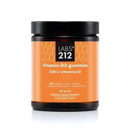LABS212 Vitamin D3 - Vitamin D3 gummies (60 gummies)