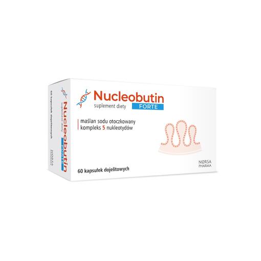 NORSA PHARMA Nucleobutin Forte (60 kaps.)