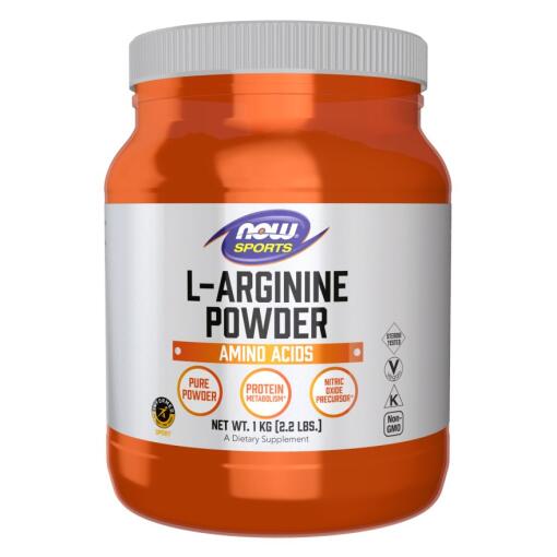 NOW FOODS L-Arginine (1000 g / 2.2 lbs.)