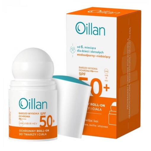 OILLAN Sun Roll-on SPF50 (50 ml/1.7 fl.oz.)