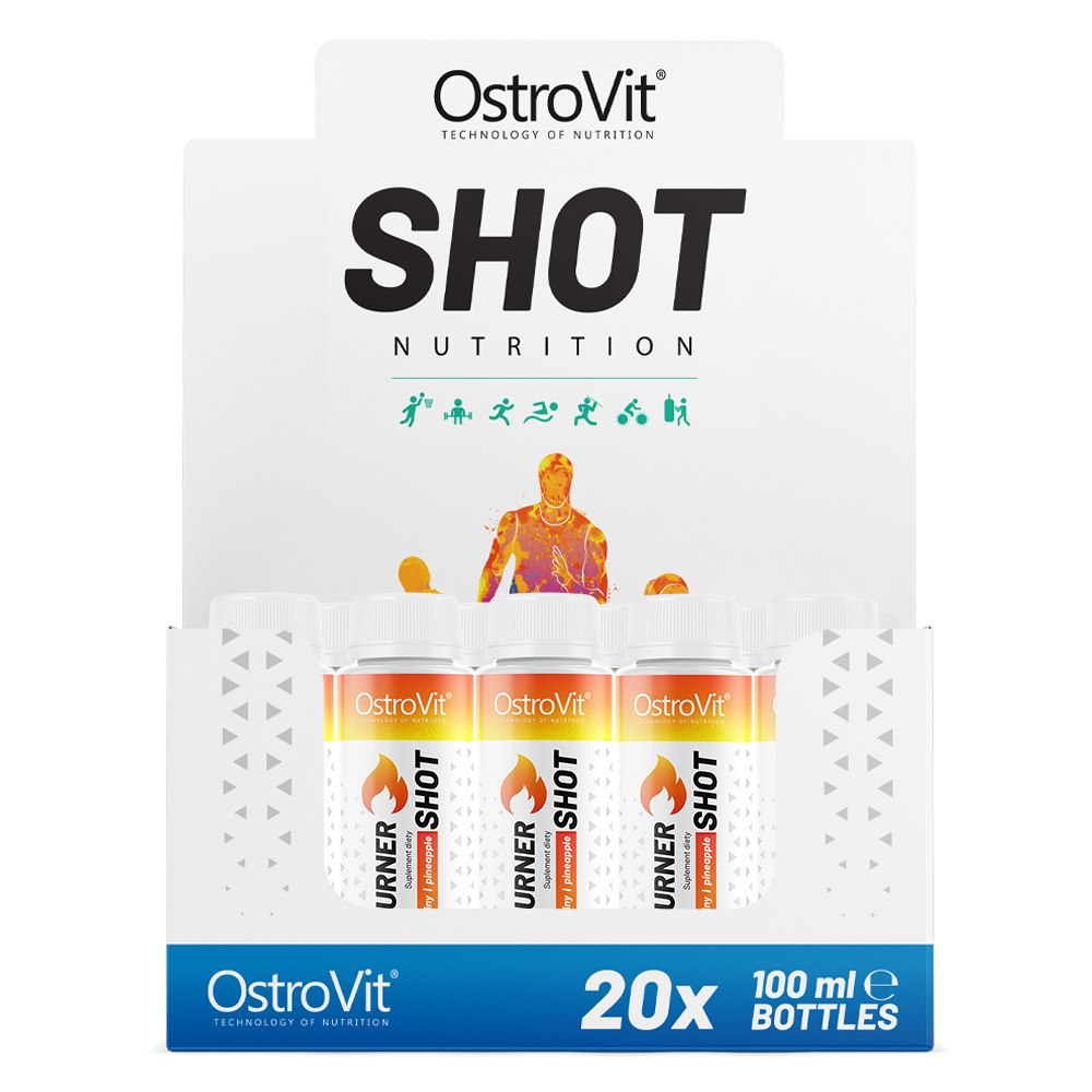 OstroVit - OSTROVIT Rasvanpolttaja Shot ilman kofeiinia (20 x 100 ml)