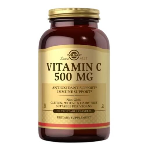 SOLGAR Vitamin C 500 mg (250 caps)