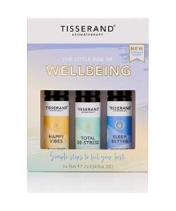 TISSERAND AROMATHERAPY The Little Box Of Wellbeing (3 x 10 ml / 3 x 0