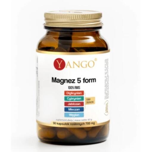 YANGO Magnesium 5 Form (90 caps.)