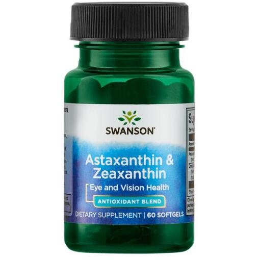 Astaxanthin & Zeaxanthin - 60 softgels