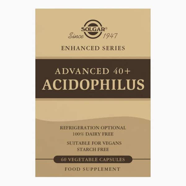 Avanceret 40+ Acidophilus - 60 vegetabilske kapsler