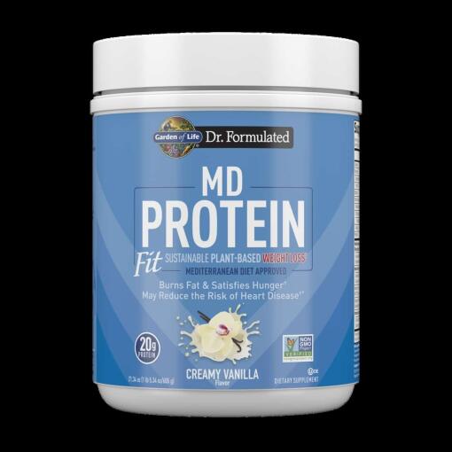 Dr. Formulated MD Protein FIT Bæredygtigt plantebaseret pulver