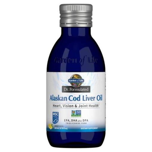 Dr. Formulated Torskeleverolie fra Alaska med Citronsmag - 200 ml