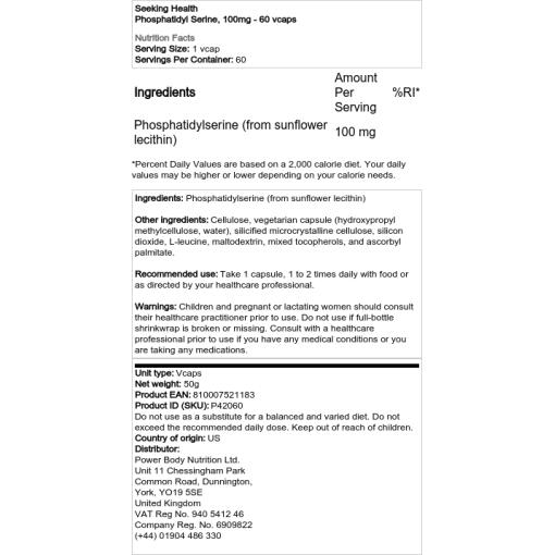 100 mg - 60 vegetabilske kapsler